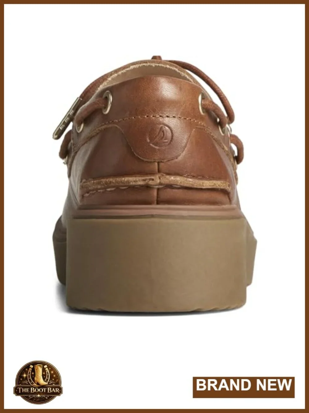 Leather Boat Shoes Flat Lace-Up Lightweight Casual